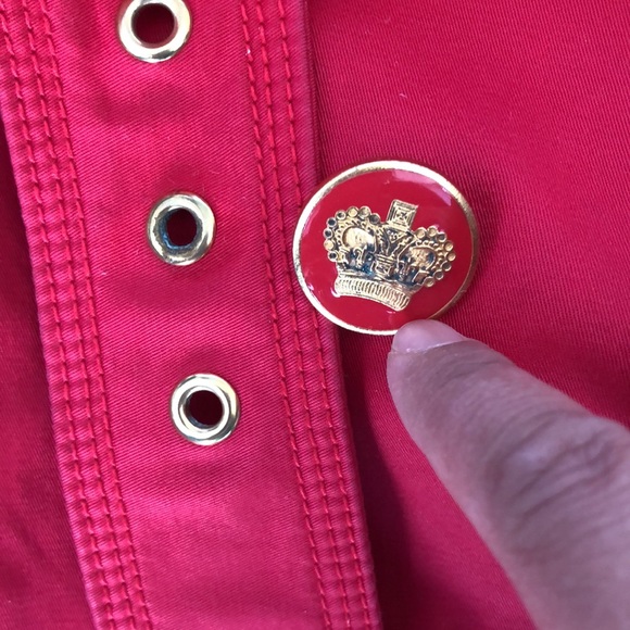 Juicy couture belted skirted trench rain jacket - Picture 13 of 13